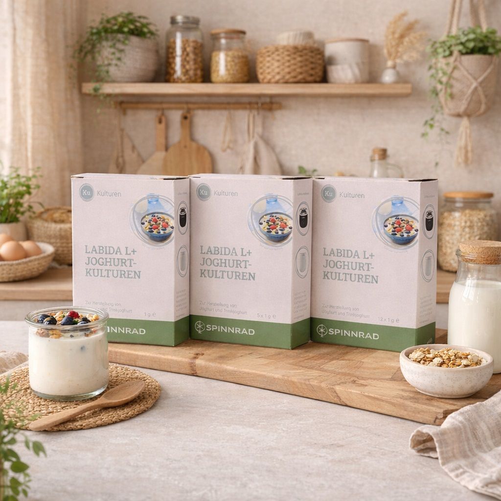 Joghurt selbermachen Joghurt selbermachen mit Spinnrad Joghurtbereiter